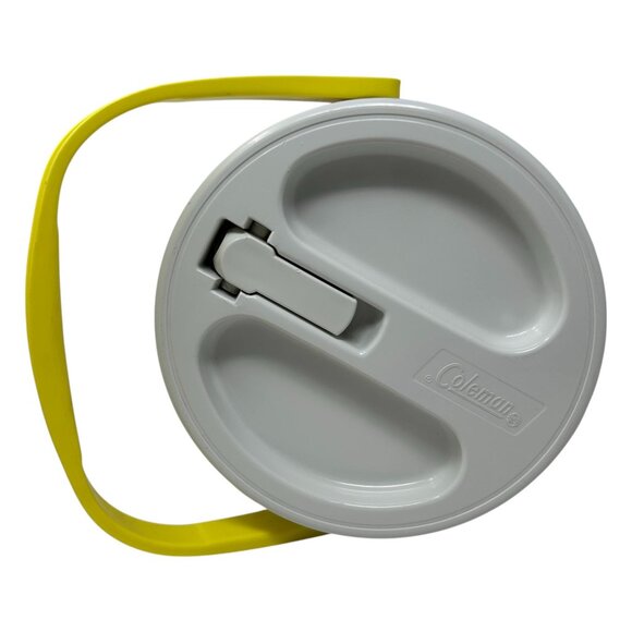 Vintage 1993 Coleman Insulated Water Jug Cooler 90s Blue Funky Retro USA Made - Picture 16 of 16